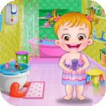 Baby Hazel Bathroom Hygiene